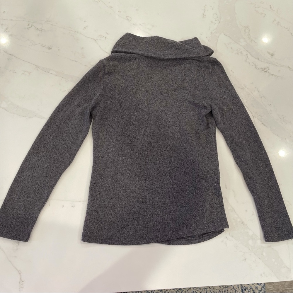 Ronen Chen turtle neck gray sweater - Picture 11 of 12